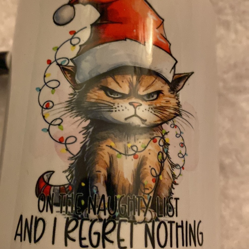 Mug “ ON THE NAUGHTY LIST AND I REGRET NOTHING “
